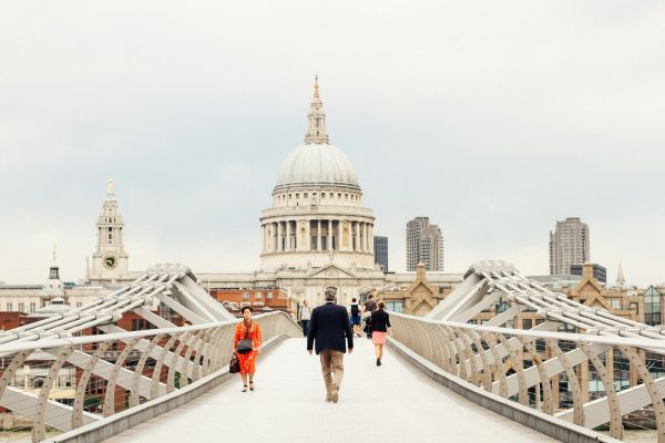Millennium Bridge in London